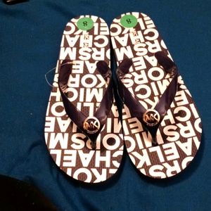 Michael Kors flip flops